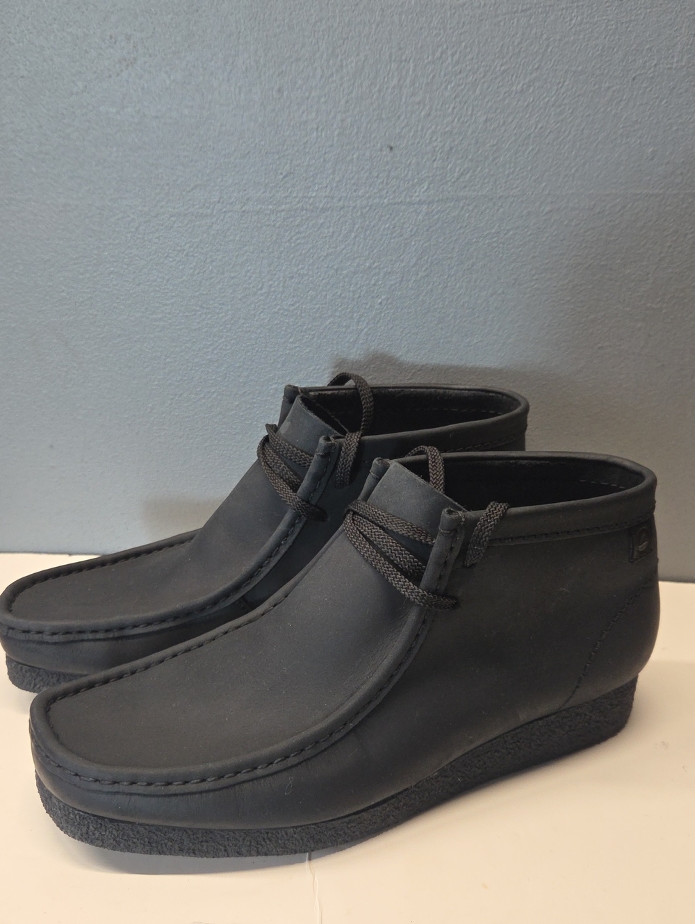 Clarks Men's Black Wallabee Chukka Boots Size 9